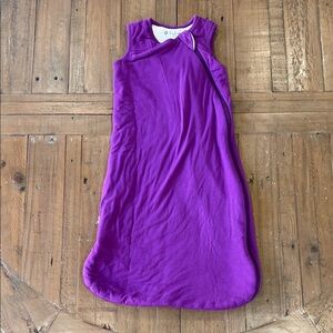 Kyte baby purple 1.0 TOG sleep sack 0-6 months bamboo swaddle